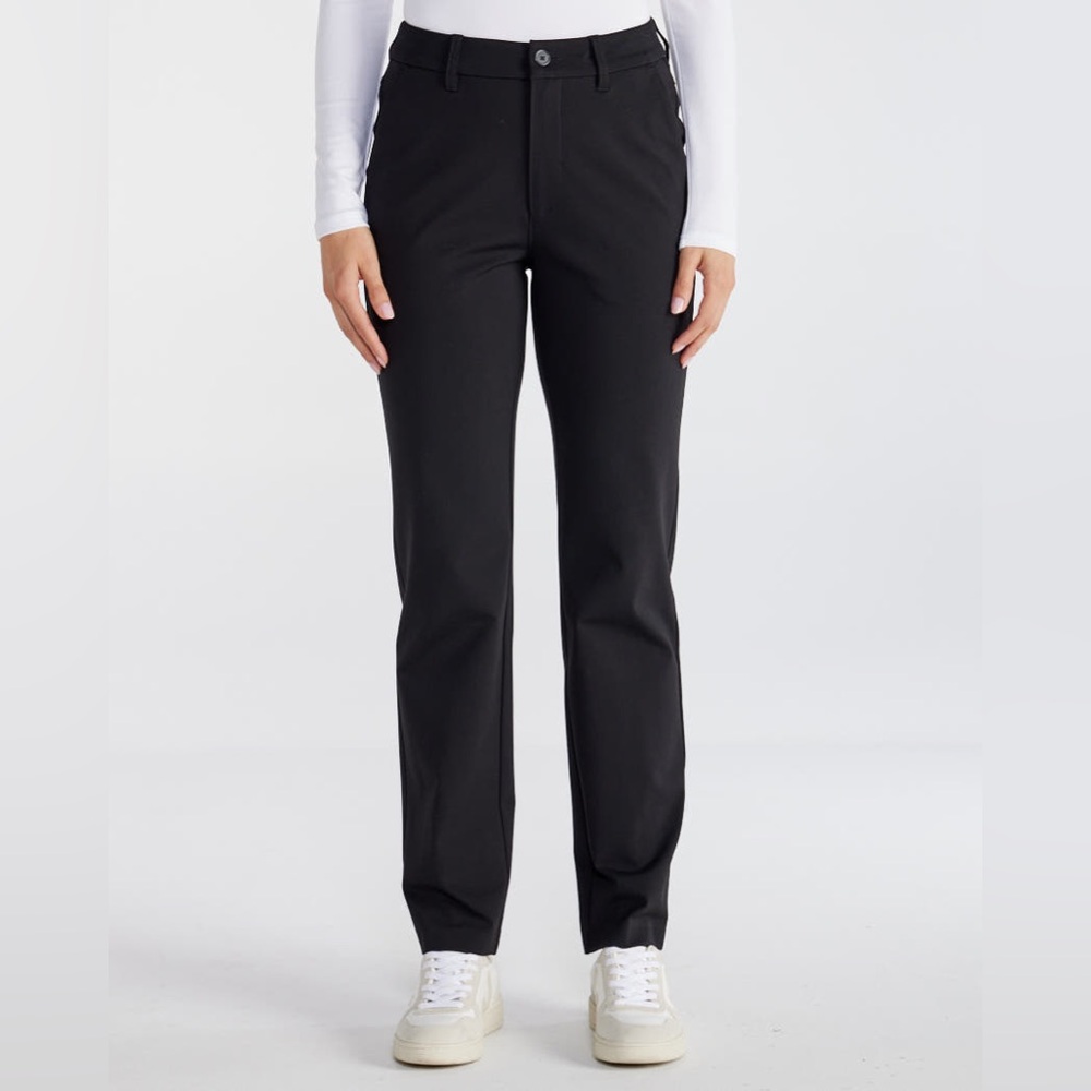 BYLT: Women's Everyday Straight Leg Pant, Size M, Black